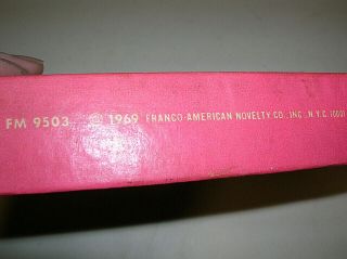Vintage French Birth Control Device 1969 Gag Gift Guillotine Wood Penis 4