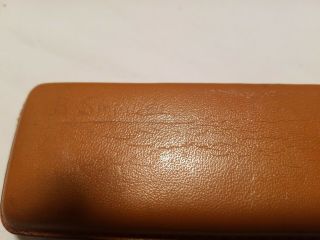 Vintage Keuffel & Esser Slide Rule 4053 - 3 with Leather Case 1950 ' s 4