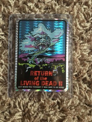 Return Of The Living Dead Ii Horror Prism Sticker