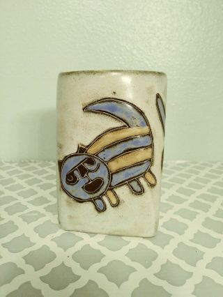 Art Pottery Cat Mug Design by Mara Made in Mexico 2