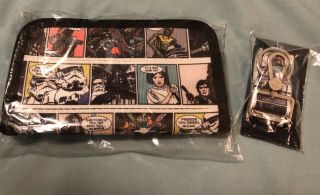 Bundle Harveys Seatbelt Disney Star Wars Comic Classic Wallet And Click N’ Go