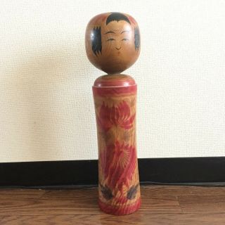 42.  9cm Jumbo Enju Kokeshi Naruko Sato - Yoshihiro (1936 - 2015) No.  EJ512 Amulet 2