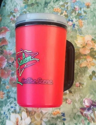 Salem Cigarettes Vintage 90 ' s Aladdin Mug Cup Neon Pink Green Fresh On The Scene 2