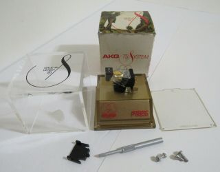 Akg Stereo Cartridge P8es With X7e Stylus Very Rare 1970`s Vienna Austria