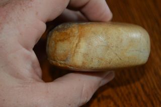 Outstanding Tan & Cream Flint Mississippian Biscuit Discoidal Pemiscot Co,  Mo 4