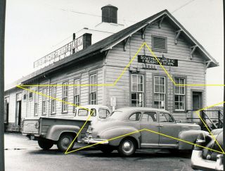 Sp Sourtherm Pacific Station And Warehouse 1950 
