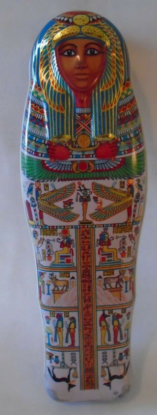 Egyptian Mummy Tin British Museum Denytenamun Wooden Coffin Thebes 900 Bc 8 "