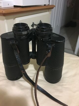 Vintage German Binoculars Beck Kassel Luchs 7 X 50 Cbs - No Case -