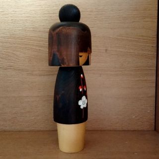 8.  7 inch Cute Kokeshi Wooden Doll by Usaburo Japanese traditinal craft 4