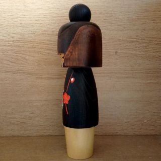 8.  7 inch Cute Kokeshi Wooden Doll by Usaburo Japanese traditinal craft 6