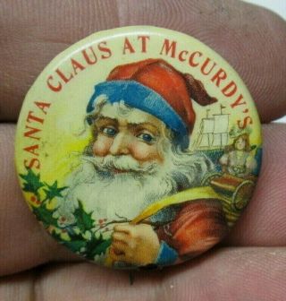 Circa 1900 Santa Claus At Mccurdy 