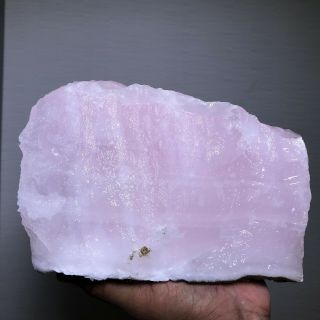 Aaa Top Quality Manganoan Calcite Rough 15.  5 Lbs From Afghanistan