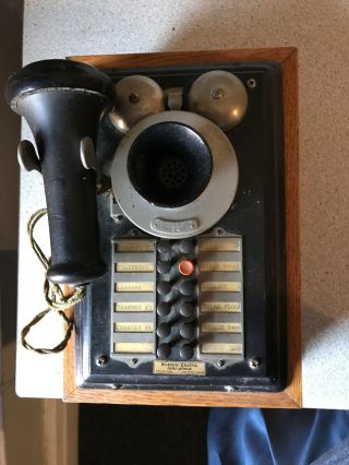 Western Electric 311w Antique Vintage Interphone Telephone