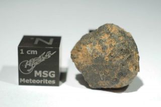 Allende 4.  07g Meteorite individual carbonaceous Chondrite CV3 Fell Mexico 1969 3