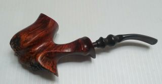 Preben - Holm Crown - Hand Carved Brier Pipe From Denmark -