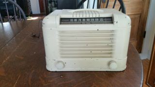 Vintage Rca Victor Model 12x2 Tube Radio