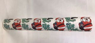 Vintage Christmas Wrapping Paper Gift Wrap Dept Store Roll Ream