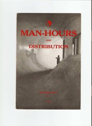 Technocracy Inc.  Man - Hours & Distribution (1946)