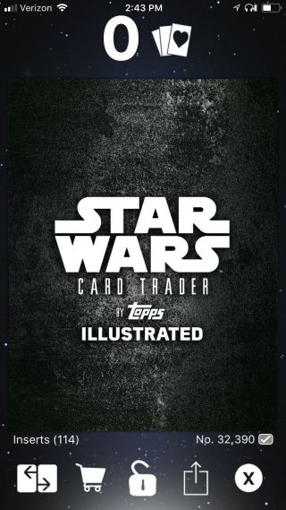 Star Wars Card Trader CTI - Illustrated - Green (114cc) Darth Maul 2