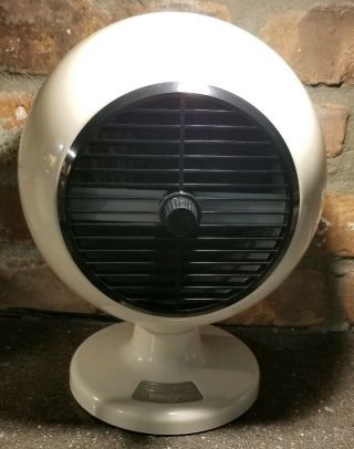 Vintage Mid - Century Modern West Bend Windsprint Atomic Eyeball Personal Fan