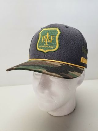 The Hub Pisgah National Forest Snapback Embroidered Hat Pnf Cap