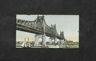 B.  A.  T.  1908 Scarce (york Views) Type Card  Blackwell 
