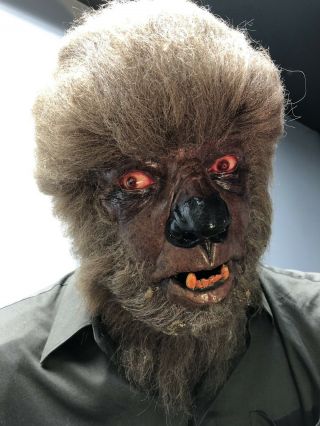Life Size Wolfman Statue Universal Monster Statue Talbot Classic Horror 10