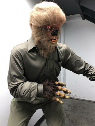Life Size Wolfman Statue Universal Monster Statue Talbot Classic Horror 5