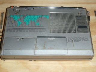 Vintage Sony ICF - 2002 Shortwave AM FM PLL Synthesized Portable Radio Receiver LW 4