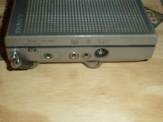 Vintage Sony ICF - 2002 Shortwave AM FM PLL Synthesized Portable Radio Receiver LW 6