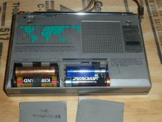 Vintage Sony ICF - 2002 Shortwave AM FM PLL Synthesized Portable Radio Receiver LW 8