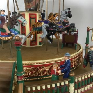 Mr Christmas Holiday Around The Carousel See Video Animated Musical 30 Songs 4
