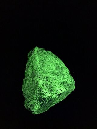 2 Giant Fluorescent Mineral Rocks Sterling Hill Mine NJ 15.  5 Lbs 1950s 4