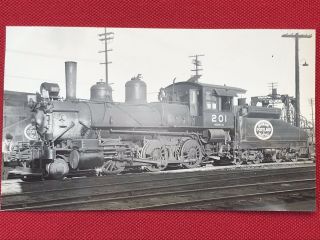 Antique Spokane Portland & Seattle Railway Railroad Locomotive 201 Photo