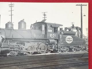 Antique Spokane Portland & Seattle Railway Railroad Locomotive 201 Photo 2