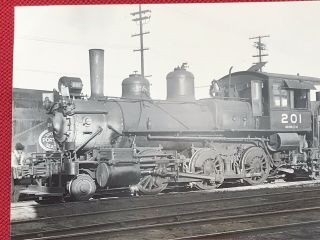 Antique Spokane Portland & Seattle Railway Railroad Locomotive 201 Photo 3