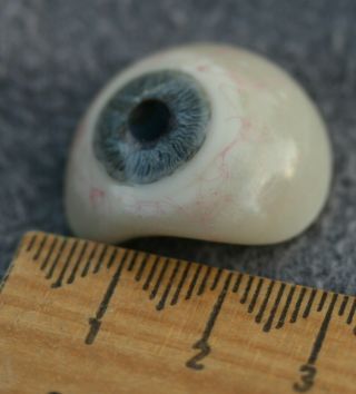 Premium Vintage Human Prosthetic Eye,  Rare Antique Glass artificial Eye 122 3