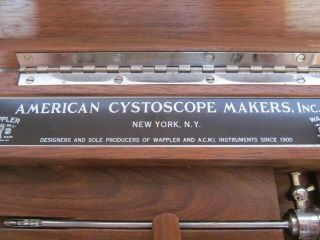 Vintage Medical Cystoscope in Wood Box 3