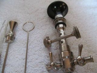 Vintage Medical Cystoscope in Wood Box 6