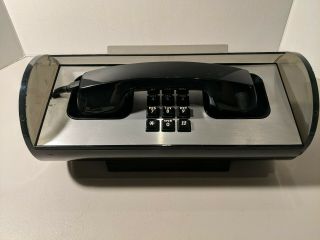 Vintage 1970 ' s Western Electric Space Age Ilucite Roll Cover Phone COOL 2
