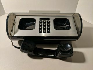 Vintage 1970 ' s Western Electric Space Age Ilucite Roll Cover Phone COOL 3