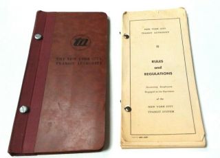 X2 1966 & 1979 York City Transit Authority Rules & Regulations Handbooks