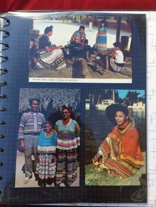 Scrapbook Album Textiles Fabric Art Pictures Postcards Lowie Museum Anthropology 7