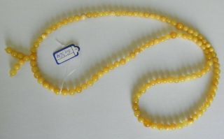 Buddhist Rosary Mila Mala Baltic Amber 108 Prayer Beads 6,  3 Mm 16,  30g