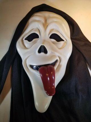 Scream Spoof Mask Easter Unlimited Scary Movie With Tongue Rare