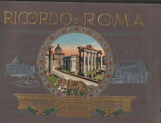 One Hundred Classical Views Of Rome Ricordo Di Roma Italy