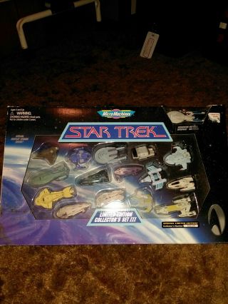 Star Trek Micro Machines 1996 Special Limited Edition 029190 Collectors Set 3