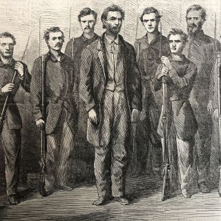 1865 Civil War Newspaper Trial Of Confederate Guerilla Champ Ferguson Kentucky
