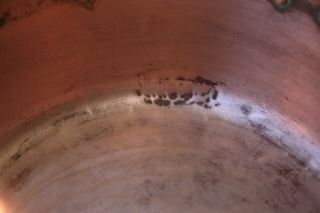 French Vintage Copper Jam Confiture Preserve Pan 1.  7kg/3.  7lbs D38/15inch 6
