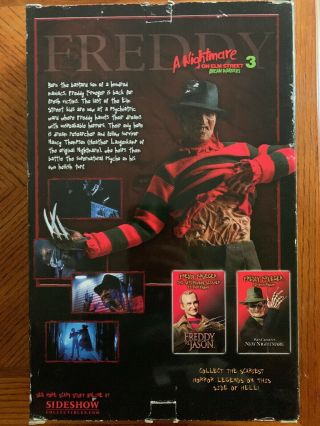 Sideshow Exclusive Nightmare on Elm Street 3 Freddy Krueger Dream Worriors 12 